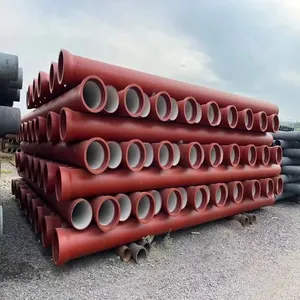 Environmentally Friendly Zinc-Rich External Coating Ductile Cast Exhaust Iron Pipe thumbnail-1