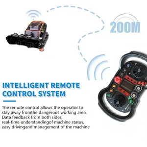 Vigorun MTSK1000 24HP AI Intelligent Forestry Flail Mower Remote Control Heavy Duty Mulching Machine thumbnail-5