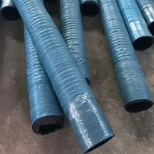 Oil Resistant Flat End Wear Resistant Rubber Hose With 1.0MPa Working Pressure thumbnail-5
