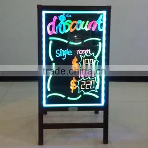 Latest Hot Double-sided Wooden LED Moving Board thumbnail-1