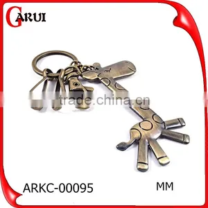 Cheap High Quality Custom Cute Animal Keychain thumbnail-1