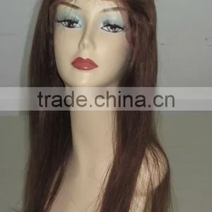 Remy Human Hair Full Silk Wig thumbnail-1