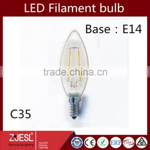 TUV CE ROHS CERTIFICATE C35 2W E14 3doodler LED Filament thumbnail-4