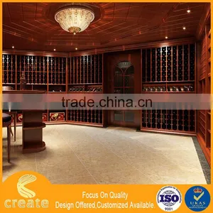 Guangzhou Commercial Wine Shop Decoration,wooden Wine Display Cabinet thumbnail-3