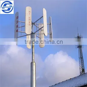 30kw Vertical Axis Wind Turbine Permanent Magnet Generator (AC Generator) thumbnail-1