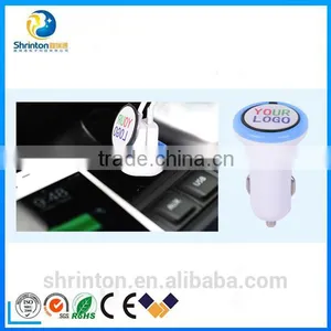 Usb Car Charger Adapter With 2 Ports 5V 1A & 2.1A thumbnail-4