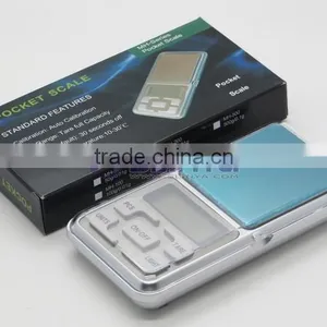 MH-500 Scale 500g/0.1g High Precision Blue LCD Pocket Weighing Scale thumbnail-2