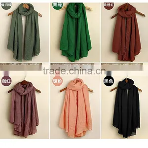 Wholesale Long Soft Large Plain Viscose Shawl thumbnail-2