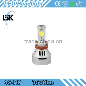 Manufacturer Supply Powerful Lumen 35w h9 Waterproof Led Headlight for All Cars,excellent Copper Metal 4s Led Headlight thumbnail-1