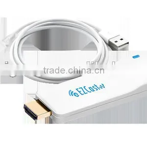 Strong Function Ezcast Wire AM8251 Wifi Display Miracast Dongle Smart tv Stick Support IOS / Mac / Window / Android System thumbnail-1