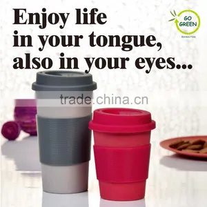 REUSABLE Natural Bamboo Water Cup/coffee Cup Quality Choice thumbnail-1