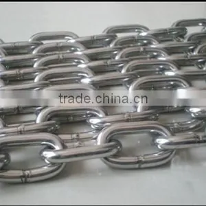 STEEL ELECTRIC GALVANIZED DIN763 WELED CHAIN SHORT LINK CHAIN CUSTOM CHAIN RIGGING HARDWARE thumbnail-4