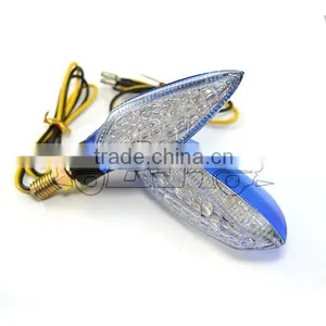 BJ-SL-041S Universal Mini Amber 15 LED Bulb Motorcycle Turn Signal for off Road thumbnail-1