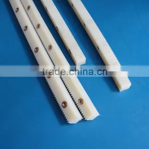 Hot Sale OEM&ODM MC Nylon Gear Rack for Sliding Gate Nylon6 Gear Rack and Pinion thumbnail-3