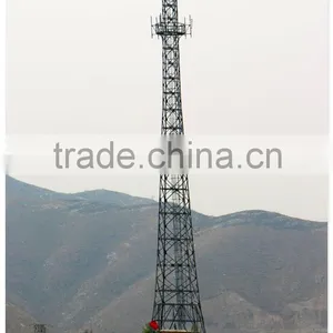 Self Supporting 4 Legged Steel Telecommunication Tower thumbnail-2