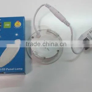 3W and Round Recessed LED Panel Light thumbnail-2