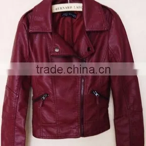 Custom Leather Jacket for Women Leather Jacket Wholesale thumbnail-6