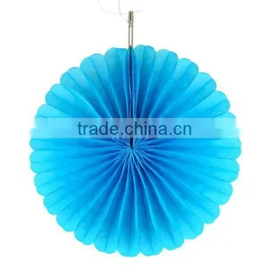 Fashional!!tissue Paper Fan, Wall Decor Hanging Paper Fan thumbnail-5