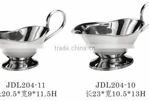 2016 Restaurant Stainless Steel Gravy Boat, Sauce Boat thumbnail-4