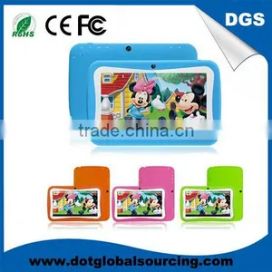 Hot Sale Rugged 7 Inch Android 4.4 Children Learning Computer Machines Super Smart Tablet pc thumbnail-1