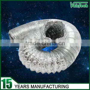 60~500mm Hvac Ducting Fire Resistant Aluminum Foil Flexible Duct Machine thumbnail-3