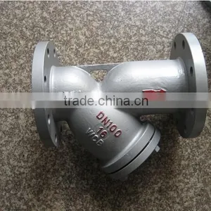 HIGH QUALITY DIN CAST IRON Y TYPE STRAINER,THREAD END,PN16 thumbnail-4