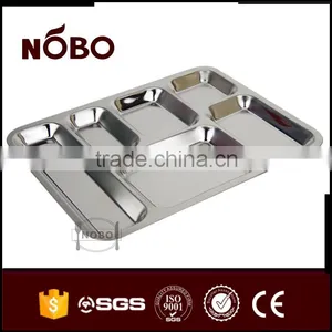 Stainless Steel Food Tray With Rectangle Shape thumbnail-4