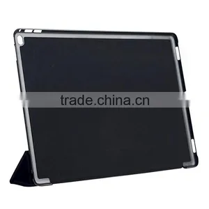 4 Folding Pink Tablet Cover for Ipad Pro 12.9 Inch thumbnail-5