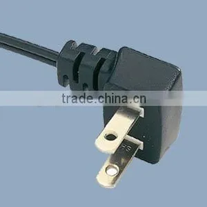 Japan 2 Pin Plug Right Angle Power Cable thumbnail-1