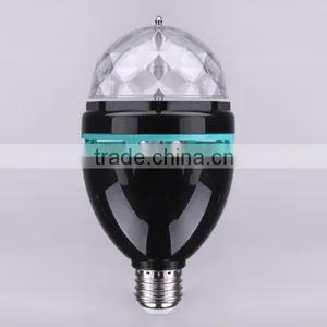 3W Plastic Energy Saving Head Rotating Led Decoration Disco Laser Light Bulb Quality Choice thumbnail-3