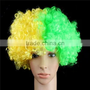 Fan Afro Wig Germany Black/red/golden thumbnail-4