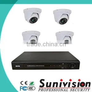 H.264 4ch Dvr Combo Cctv Camera Kit Which Can Support RS-485 Port thumbnail-1