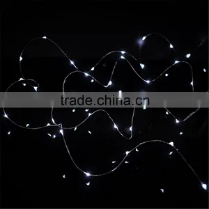 4M 13FT 40led 3 AA Battery Powered Decoration LED Copper Wire Fairy String Lights Lamps for Christmas Holiday Wedding Party thumbnail-3
