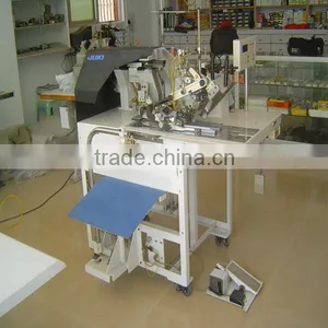 Useful Lower Price High Quality Used Juki APW-195N Double Needle Pocket Welting Sewing Machine thumbnail-3