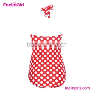 Red Dot Plus Size Bikini Wholesale Swimwear thumbnail-4