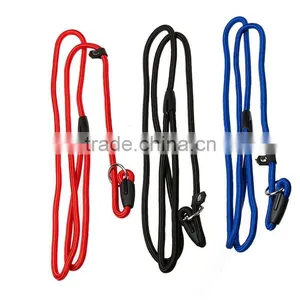 Lowest Price Pet Product Nylon Slip Rope Walk The Dog Pet Lead Dog Pet Leash Soft Strong Working Training 3 Colors thumbnail-3