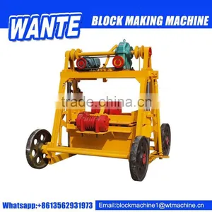 QT40-3B Fly Ash Brick Making Machine Price Made in China thumbnail-1