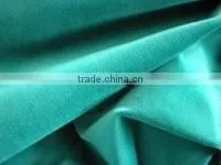 Blackout Plain Velveteen Fabric for Curtain With Coating thumbnail-1