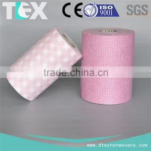 [D-TEX] Quality Control Spunlace Non Woven Fabrics Jumbo Rolls thumbnail-1