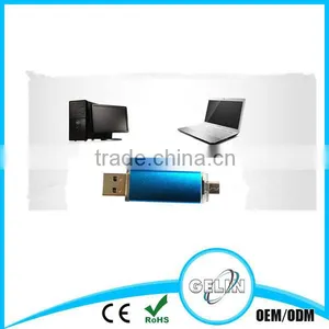 Paypal Acceptable Swivel 2 in 1 Usb Flash Drive thumbnail-2