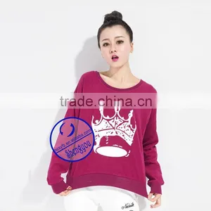 Custom Wholesale Printed Crewneck Hoody thumbnail-2