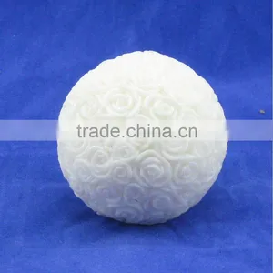 Rose Ball Candle thumbnail-1