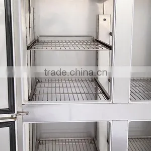 C3 900L 4-door Double-temperature Upright Commercial Refrigerator Freezer for Restaurant thumbnail-4
