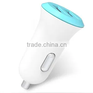 High Quality Plastic Shell 5v 2a Car Charger/mini Usb Car Charger/car Charger for Iphone Quality Choice thumbnail-3
