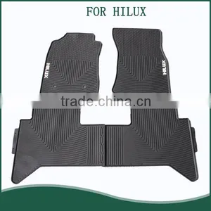 Easy Clean Anti Slip Hot Sale Car Floor Mats For TOYOTA Hilux thumbnail-1