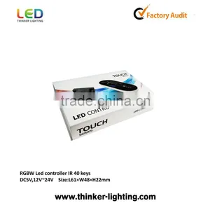 2015 New RGBW LED Controller, RGBW RF LEDController, RGBWW LED Strip Light Controller 16A 12-24V DC thumbnail-1