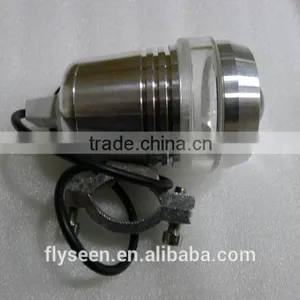 12V Black 30W U2 LED Laser Gun Day Waterproof Spot Light Motorcycle Driving Front Headlight Quality Choice thumbnail-5