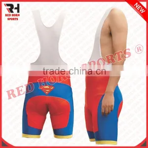Superman Cycling Bib Shorts Super Heroes Custom Bib Short thumbnail-1