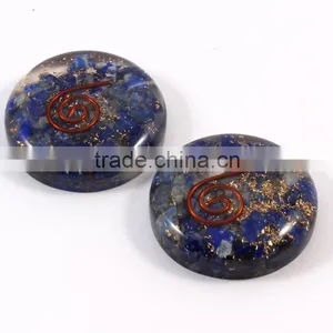 Lapis Lazuli Orgone Energy Disc thumbnail-1