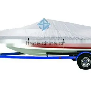 Cheapest 16' - 18.5' Length 150D Silver Polyester Boat Cover thumbnail-1